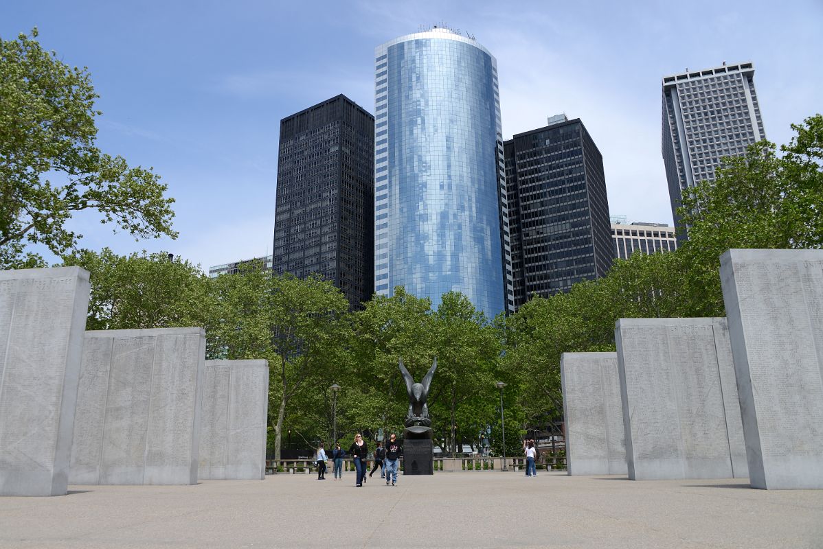 25-07 The World War II East Coast Memorial Commemorates Those Who Died In The Western Atlantic Ocean Battery Park In New York Financial District